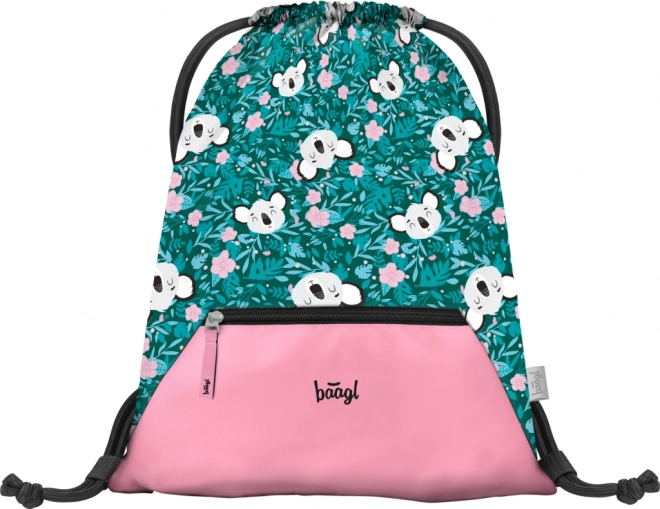 BAAGL SET 5 Zippy Baby Koala : cartable, trousse, sac, chemise, boîte