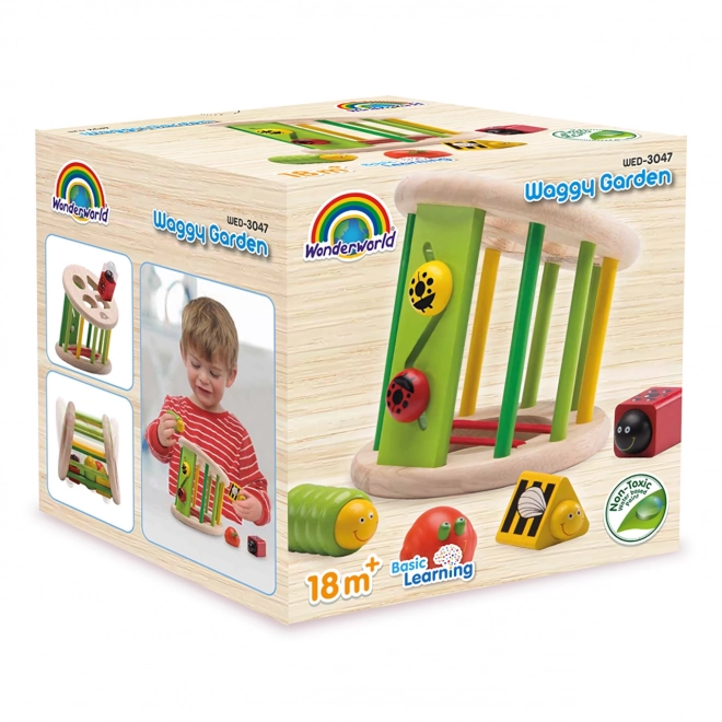 Wonderworld Jeu d'Incrustation en Bois Animaux