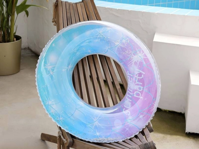 Bouée flottante avec confettis 70cm