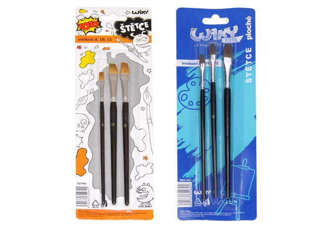 Ensemble de pinceaux 3 pcs