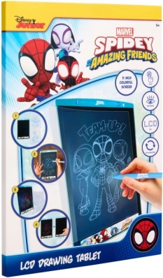 Tablette de dessin LCD 28 cm Princesses, Spidey, Stitch