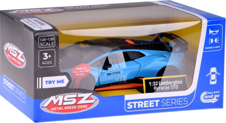 Lumières et sons comme une véritable supercar