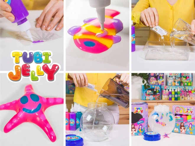 Ensemble Tubi Jelly 3 couleurs - Sirène