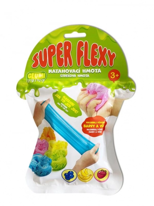 pâte à modeler extensible GLUMI Super Flexy