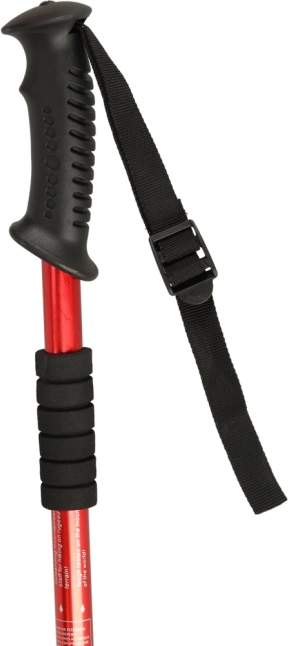 Bâtons de randonnée pliables pour Nordic Walking 2 pièces rouges