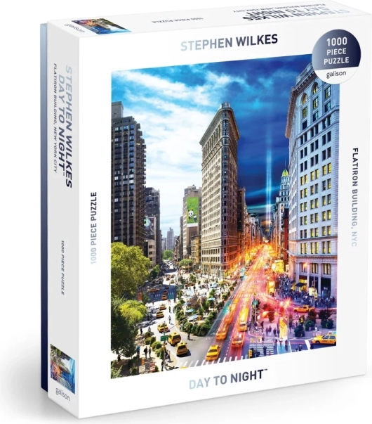 Puzzle Galison Flatiron Jour et Nuit 1000 pièces