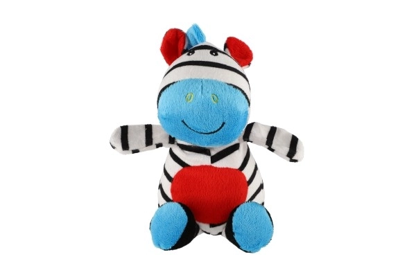 Hochet en peluche zèbre pour bébés