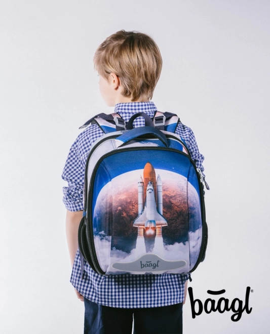 BAAGL ENSEMBLE 5 Shelly Navette Spatiale : cartable, trousse, sac, chemise, boîte