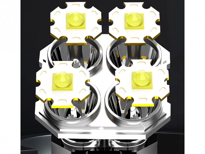 Lampe LED rechargeable 2 en 1 pour usages militaires et policiers