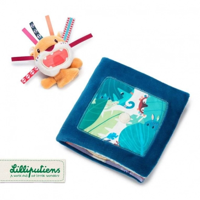 Lilliputiens - Livre avec mini marionnette Lew Jack 9 m+