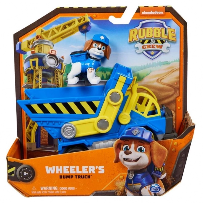 Camion à benne basculante Wheeler - Rubble et son équipe