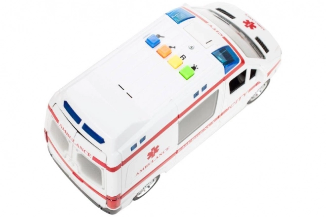 Ambulance avec effets sonores