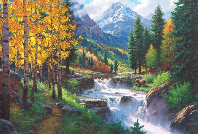 Puzzle Vnéné Montagne Rocheuse 2000 pièces