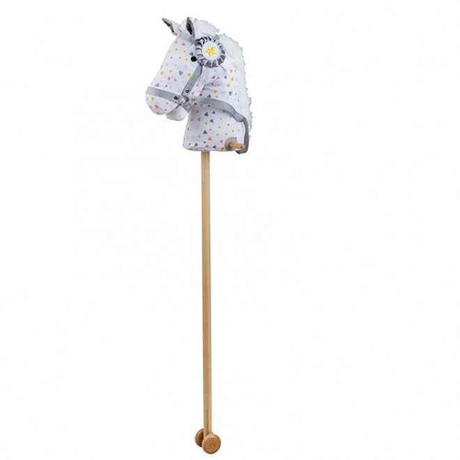 Bigjigs Jouets Cheval à Bâton Motif