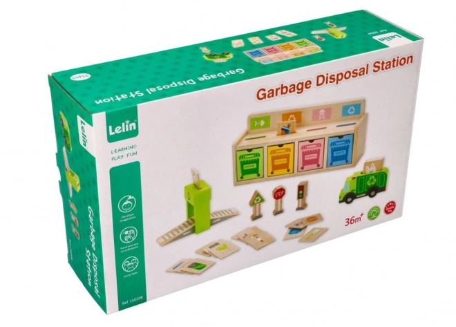 Jouet en bois de recyclage pour enfants