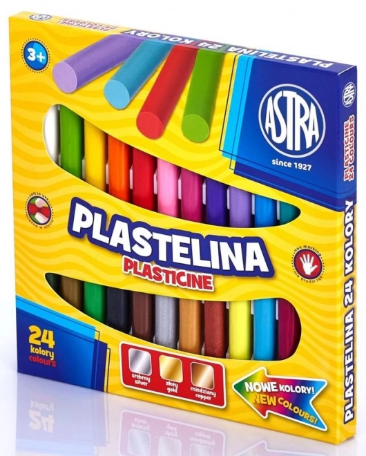 Astra pâte à modeler 24 couleurs