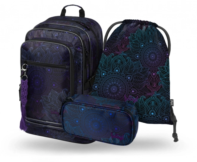 BAAGL 3 SET Cubic Zen : sac à dos, trousse et sac