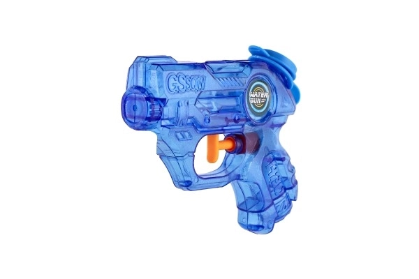 Pistolet à eau en plastique 11x10cm 2 couleurs en sachet