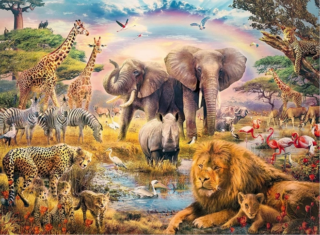 Ravensburger puzzle African Safari 100 pièces