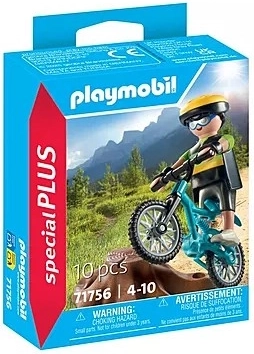 Playmobil Special Plus cycliste en VTT