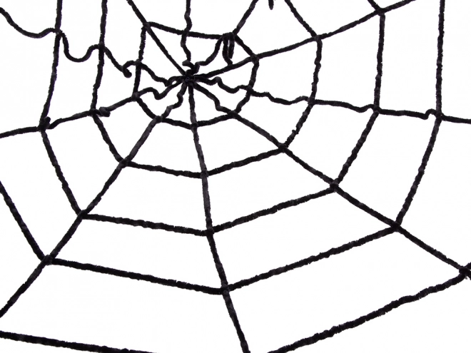Fausse toile d'araignée noire pour Halloween