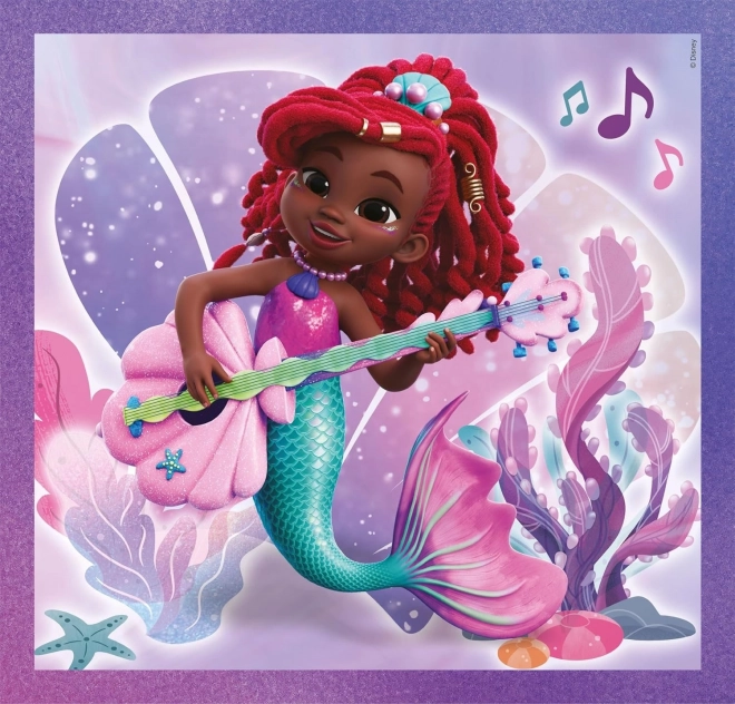 CLEMENTONI Puzzle Ariel 3x48 pièces