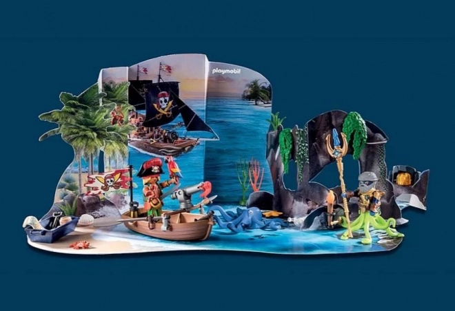 Ensemble de figurines de pirates 71636 Calendrier de l'Avent pirates