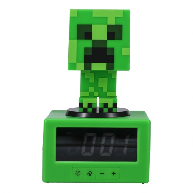Réveil avec motif Minecraft Creeper