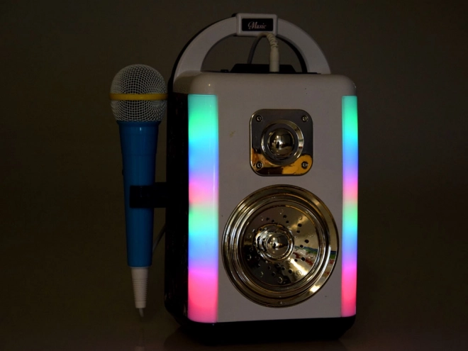 Enceinte sans fil Disco + microphone + Bluetooth pour enfants IN0165