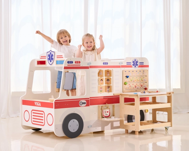 Ambulance réaliste pour de grandes missions