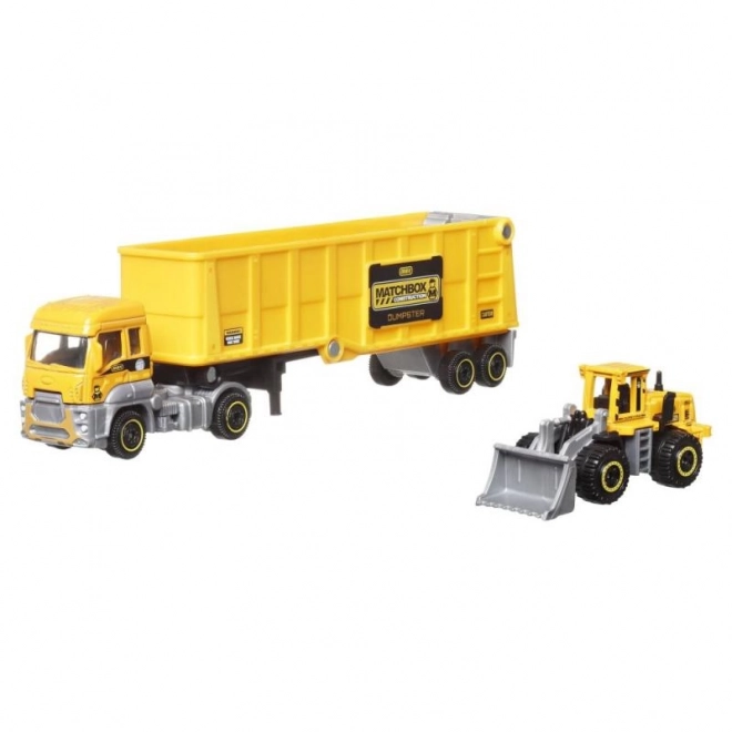 Véhicule de transport + auto Matchbox Convoys