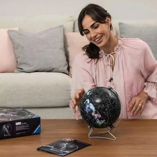 Puzzleball lumineux RAVENSBURGER Globe étoilé 190 pièces