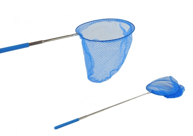 Filet pliant télescopique pour papillons et insectes 85cm - bleu