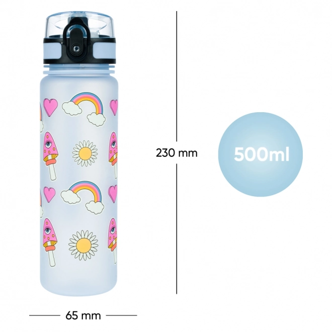 BAAGL Bouteille Tritan Hippie, 500 ml