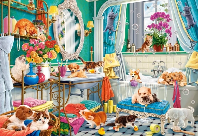 Puzzle Castorland Bain Fou 1500 pièces