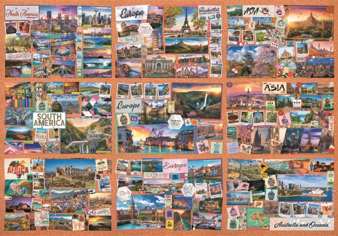 TREFL Puzzle UFT La route de mille miles 13500 pièces