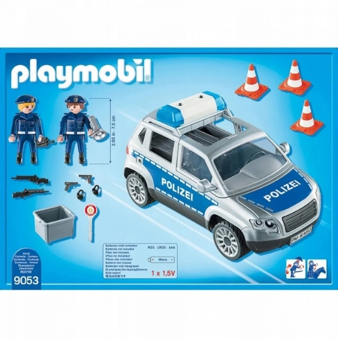 Ensemble de figurines City 9053 Véhicule tout-terrain de police