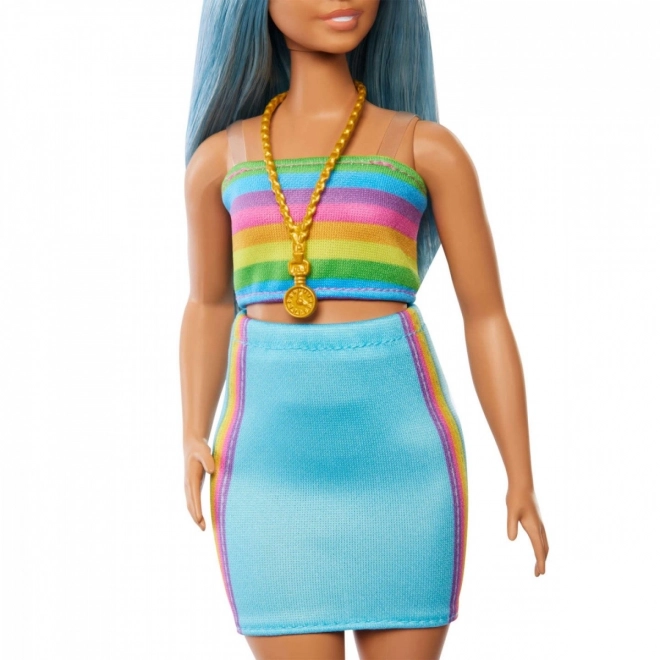 Barbie Fashionistas cheveux longs bleus