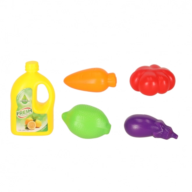 Évier de cuisine pour enfants avec vraie eau et accessoires roses