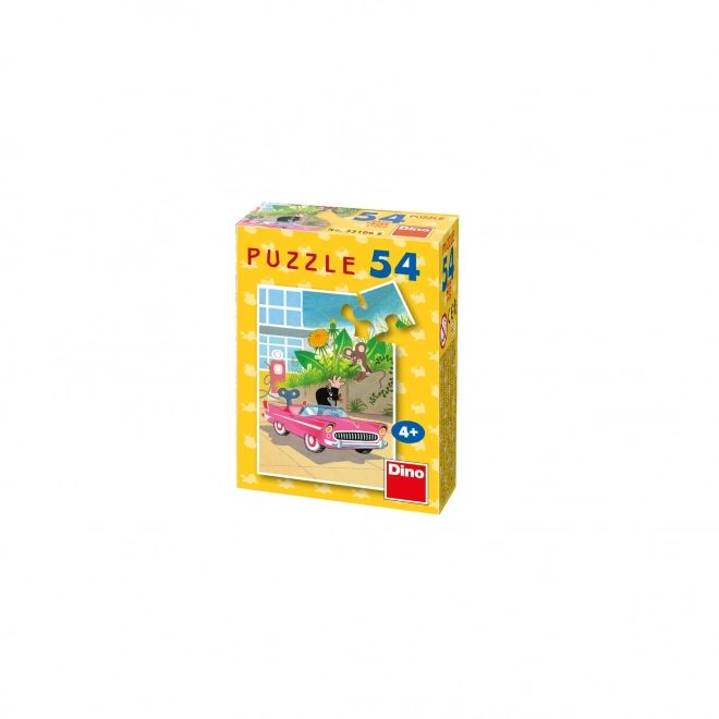 Minipuzzle avec La Petite Taupe 54 pièces