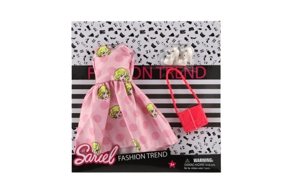 Robes et vêtements pour poupées avec accessoires