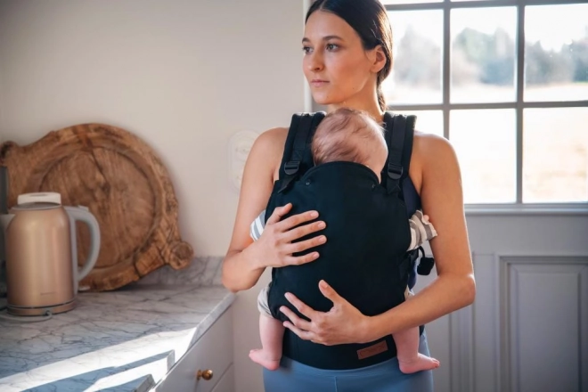 Porte-bébé ergonomique MoMi COLLET gris