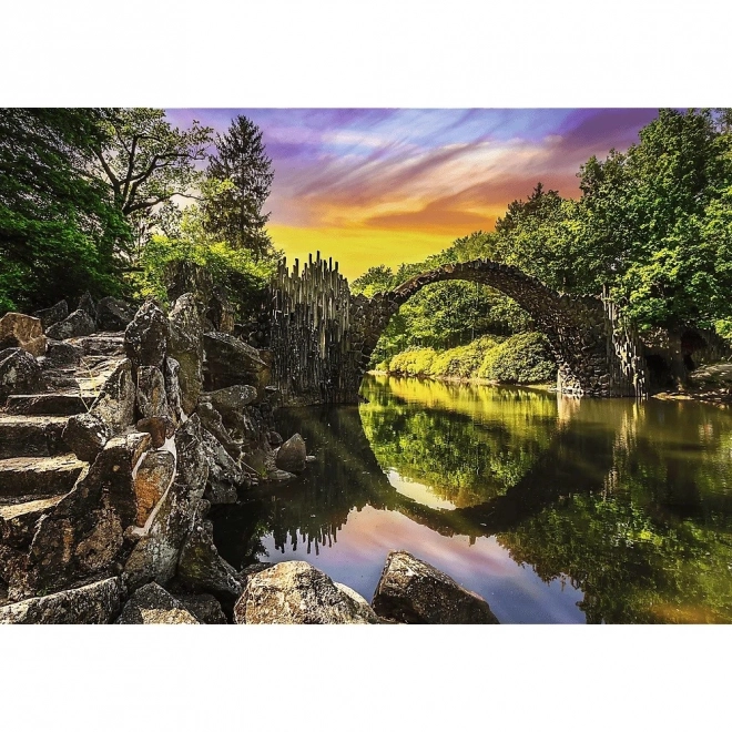 TREFL Puzzle Premium Plus Photo Odyssey: Rakotzův most v Kromlau 1000 pièces