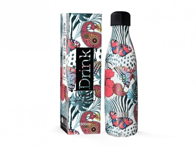 Thermos avec papillons