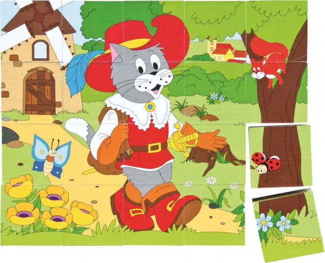 Cubes Puzzle Blanche-Neige et Contes