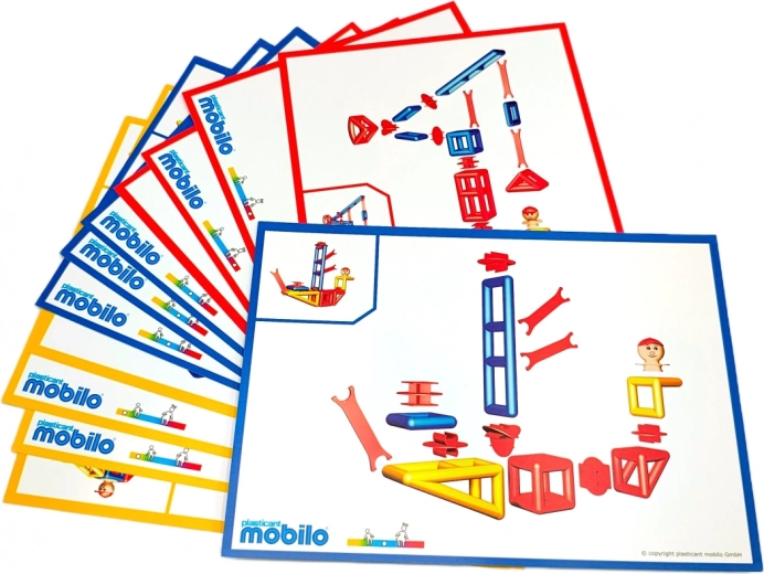 24 cartes illustrées pour une construction facile