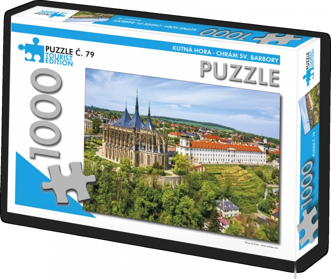 Puzzle 1000 pièces Kutná Hora Église Sainte-Barbara