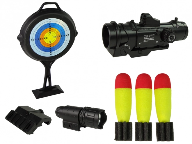 Lance-grenades à fusil avec lampe sonore noire