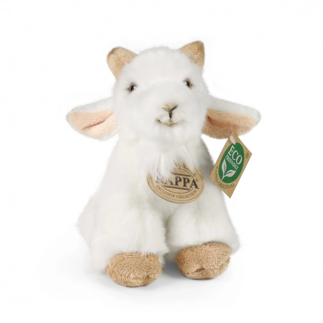 Chèvre en peluche assise 16 cm ECO-FRIENDLY