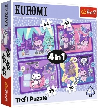 Puzzle Den avec Kuromi 4v1